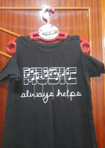 Kız Çocuk Siyah Rock Punk Baskılı elbise - Görsel 2