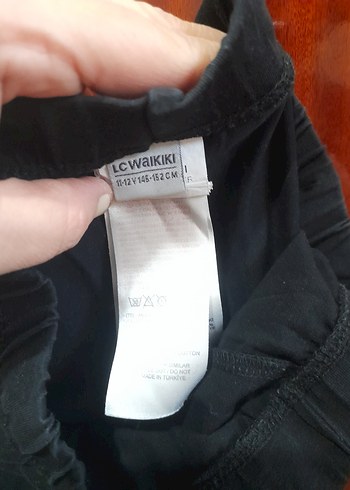 Siyah Baskılı çocuk Tayt - Görsel 4