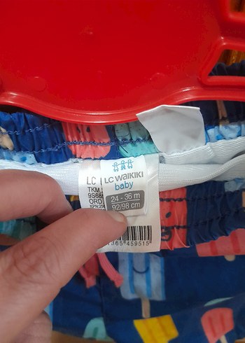 Erkek Çocuk Renkli Dondurma Desenli Mayo Şort - Görsel 4