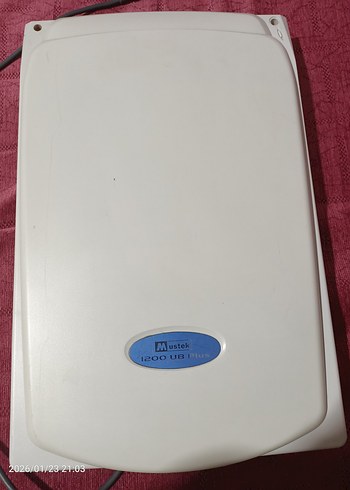 Mustek 1200 UB Plus Tarayıcı - Çalışmıyor - Görsel 3
