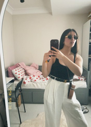 Kahverengi Strappy - Görsel 3