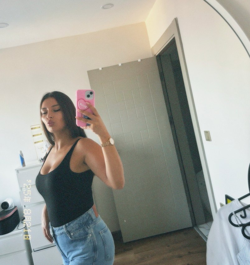 Siyah, Askılı, Vücuda Oturan Kadın Bodysuit - Görsel 3