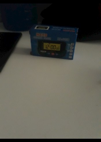 NAKO Dijital Masa Saati Siyah - Görsel 2