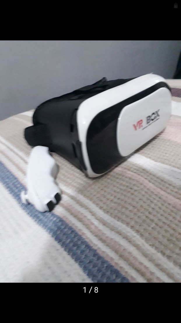 Beyaz VR Box Sanal Gerçeklik Gözlüğü - Görsel 2