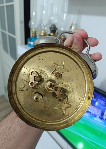 Antika Kurmalı Alman Peter Saat - Görsel 2