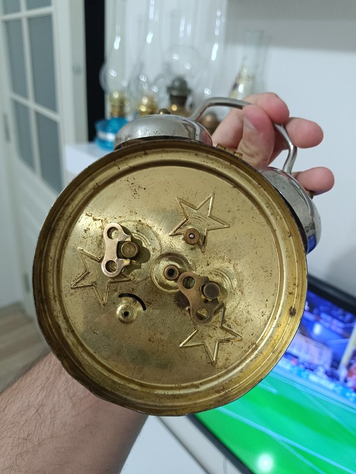 Antika Kurmalı Alman Peter Saat - Görsel 2