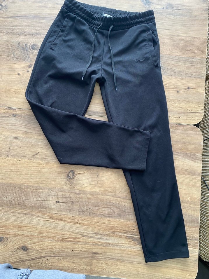 Erkek Siyah Regular Fit Spor Pantolon - Görsel 2