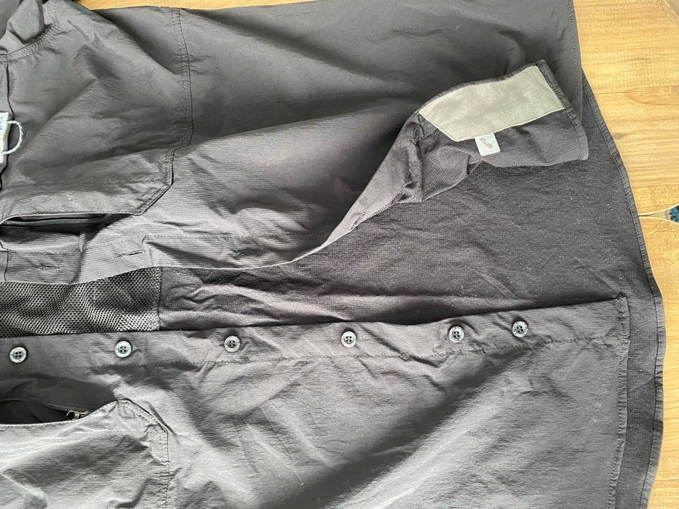 Siyah Erkek Columbia taktik gömlek - Görsel 4