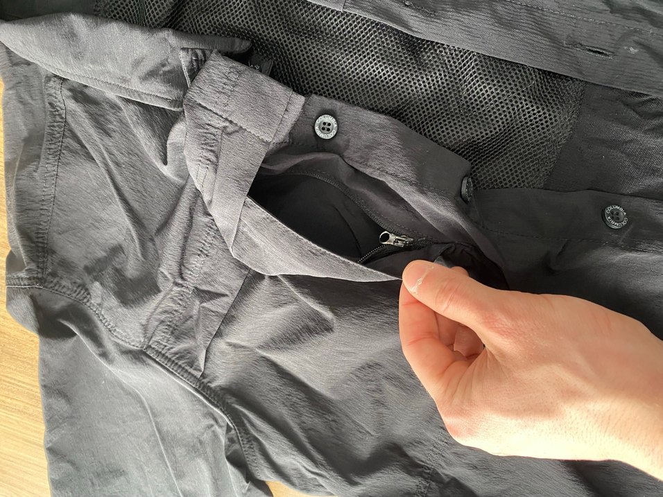 Siyah Erkek Columbia taktik gömlek - Görsel 2