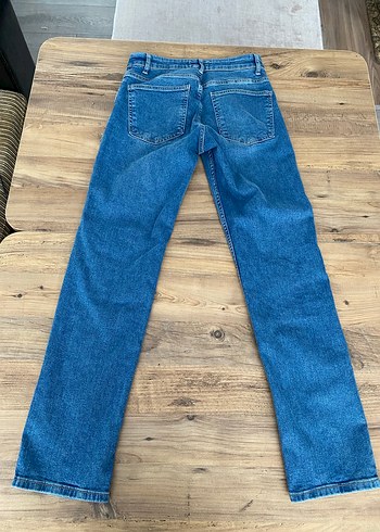 Erkek Mavi Denim Regular Fit Jean - Görsel 3