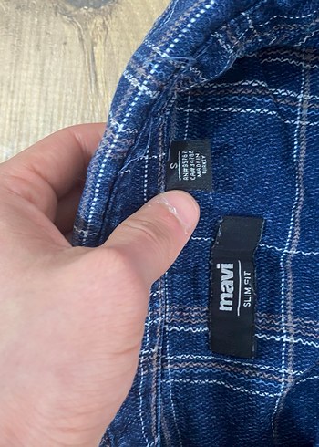 Düğmeli Mavi Denim Gömlek - Görsel 4