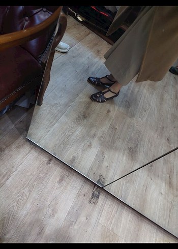 Kahverengi Parlak Deri 5 cm Topuklu Kadın Ayakkabı - Görsel 6