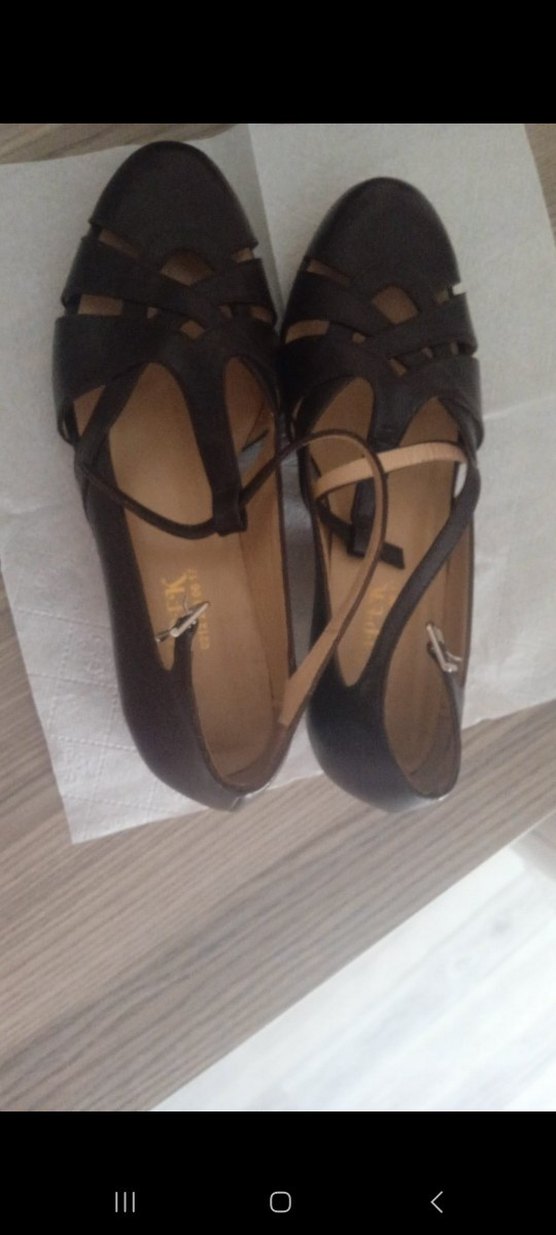 Kahverengi Parlak Deri 5 cm Topuklu Kadın Ayakkabı - Görsel 3