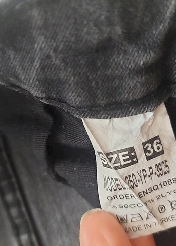 Siyah İnce Kesim Midi Boy Kadın Jean - Görsel 3