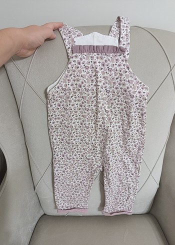 HelloBaby Kız Çocuk Fırfırlı Salopet Tulum