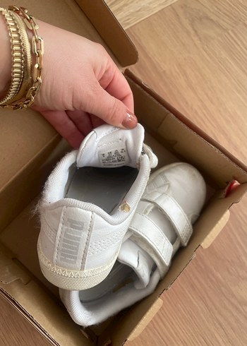 Beyaz Erkek Çocuk Spor Ayakkabı - Görsel 6