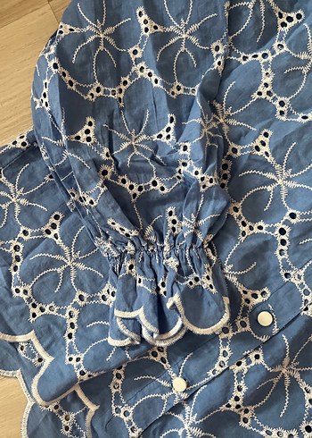 Mavi Bohem Kadın Uzun Kollu Gömlek - Görsel 5