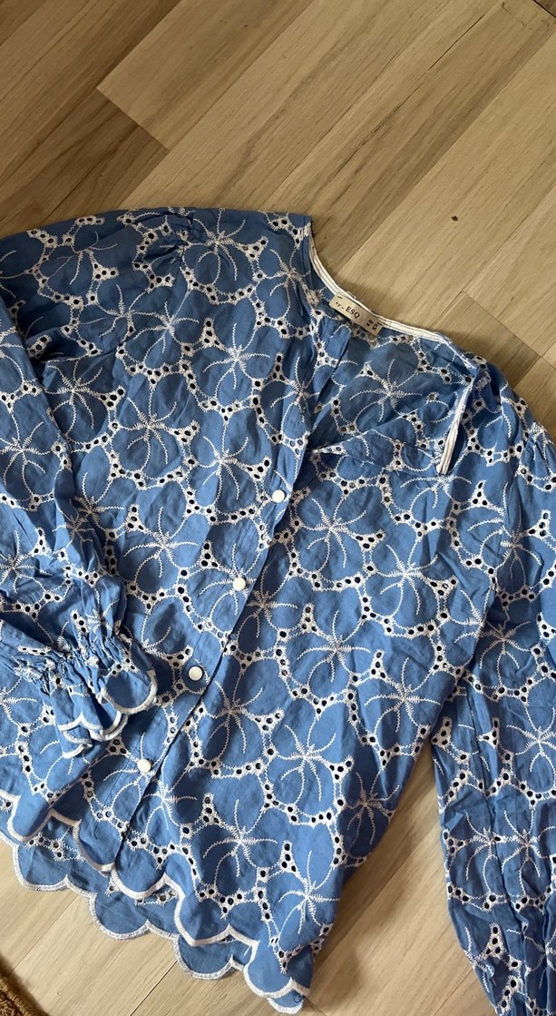 Mavi Bohem Kadın Uzun Kollu Gömlek - Görsel 3