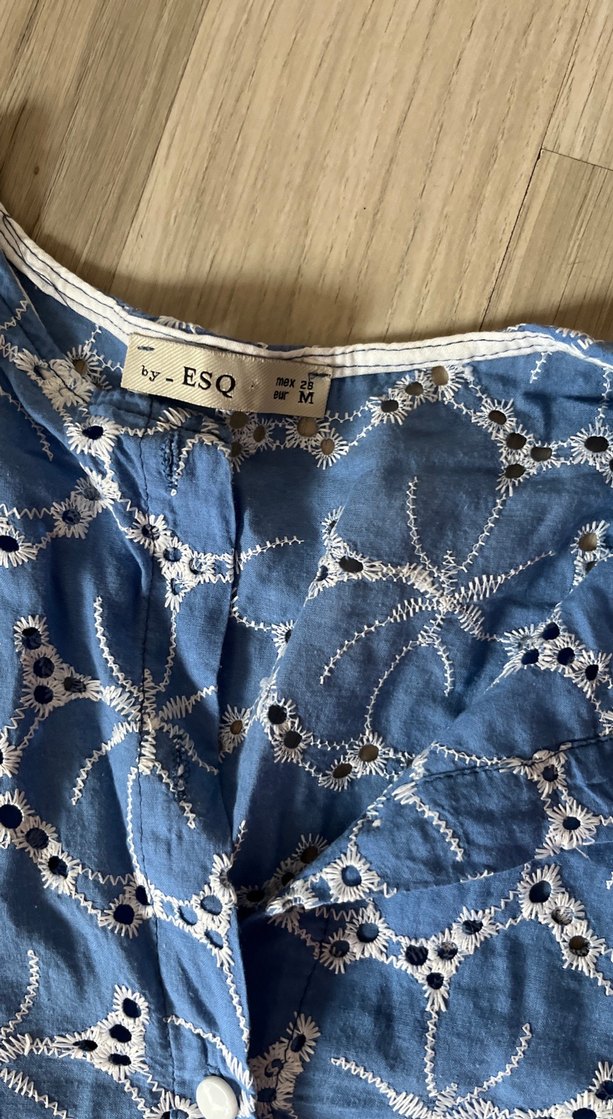 Mavi Bohem Kadın Uzun Kollu Gömlek - Görsel 4