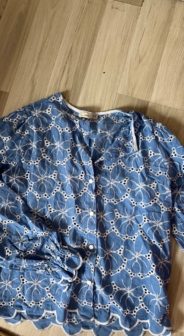 Mavi Bohem Kadın Uzun Kollu Gömlek - Görsel 2