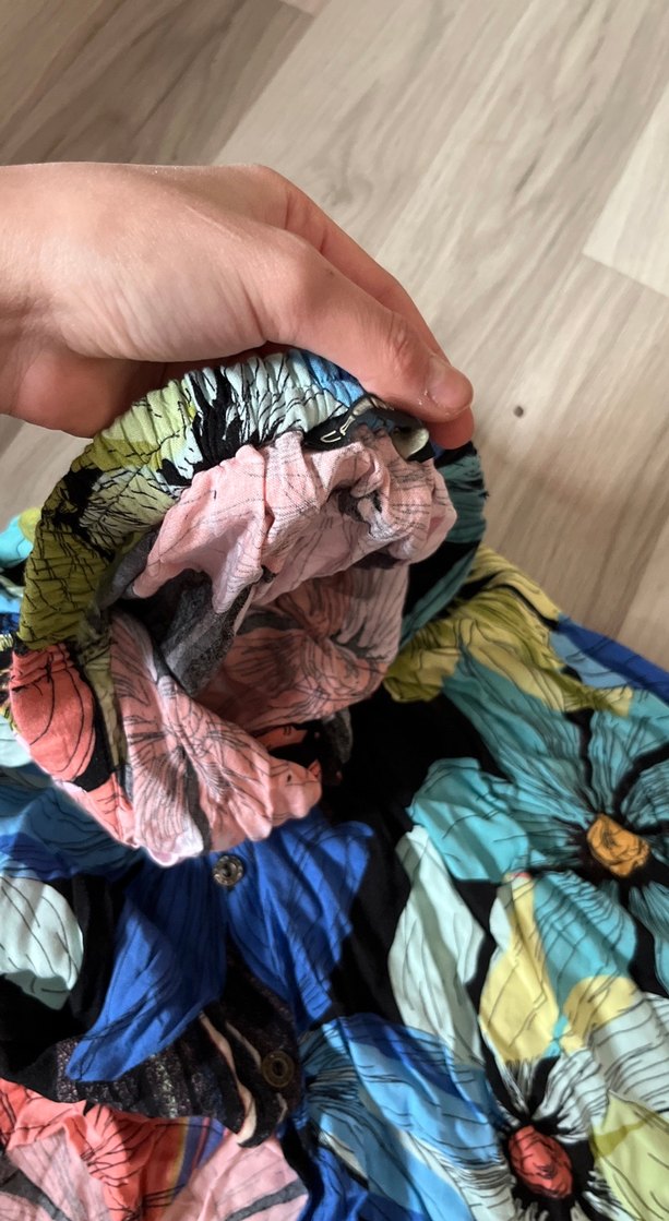 Çiçek Desenli Midi Etek - Görsel 3