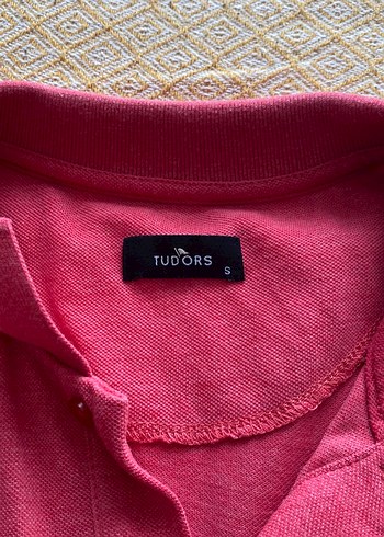 Bordo Kısa Kollu Polo Tişört - Görsel 4