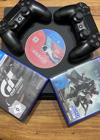 PlayStation 4 Slim  Kablosuz Oyun Kolu 2'li Set - Görsel 4