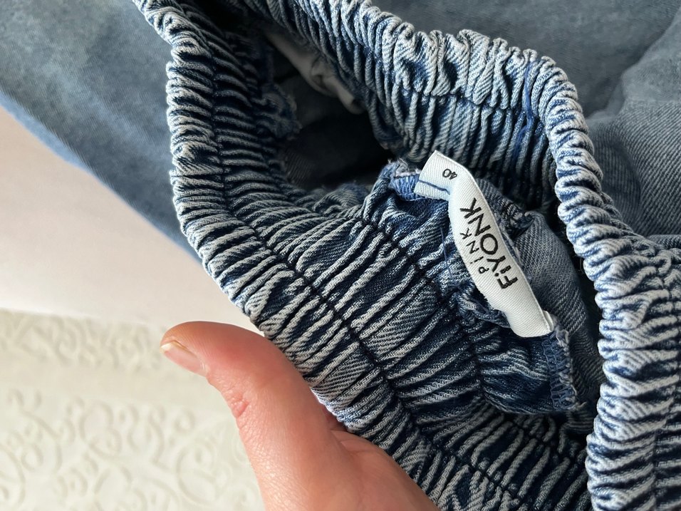 Kadın İkili Taşlı Kot Takım - Görsel 5