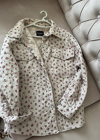 Çiçek Desenli Çıtçıtlı Kadın Ceket - Görsel 3