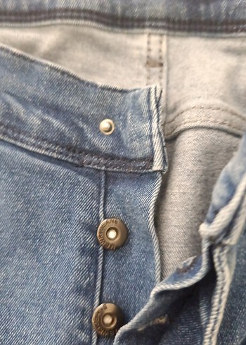 Gri Mavi Normal Kesim erkek Denim Pantolon - Görsel 4