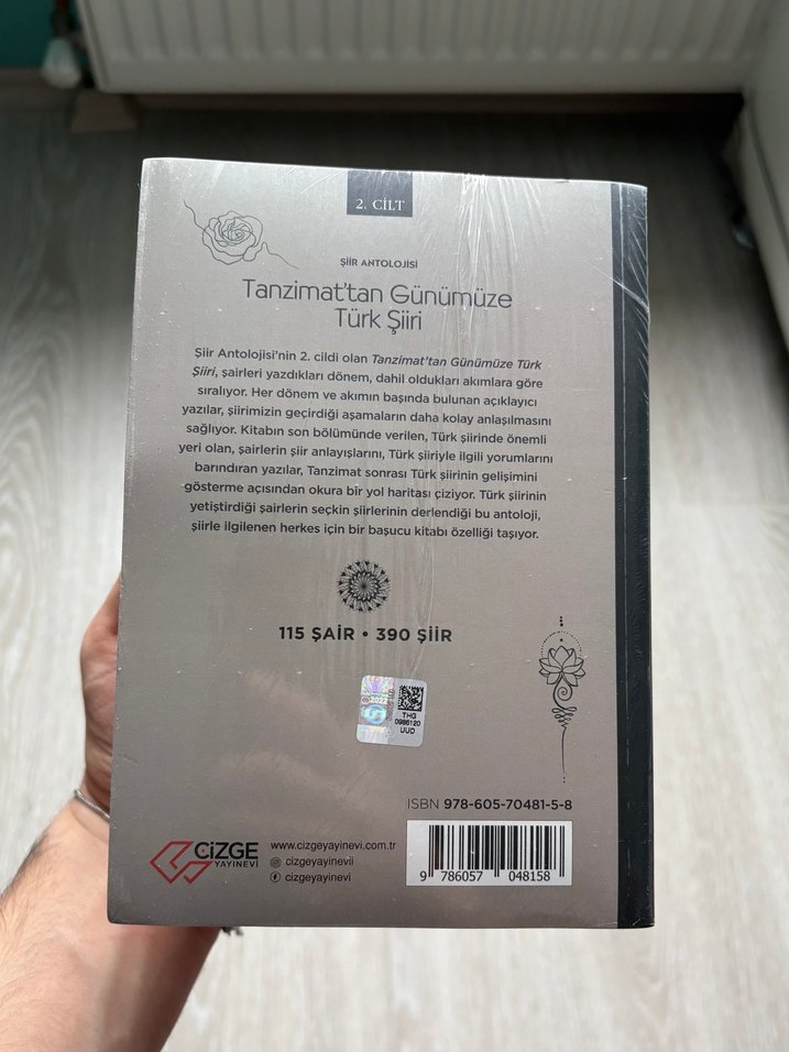 Çizge Yayınları Şiir Antolojisi Kitabı - Görsel 2