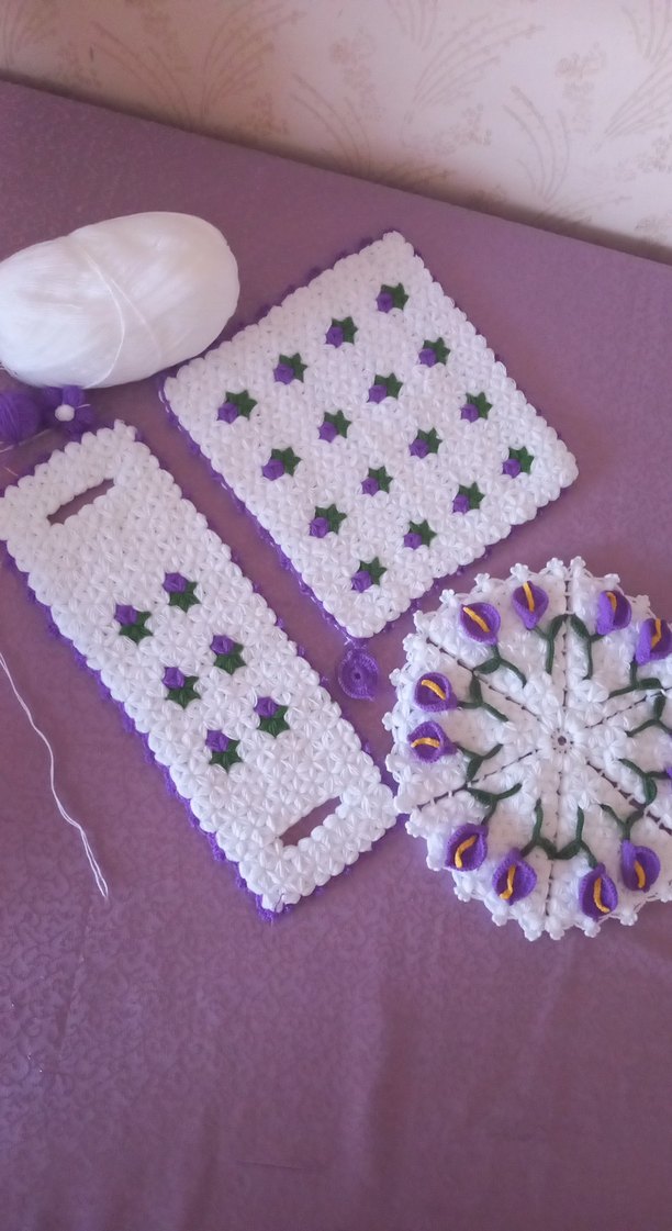 Mor Pastel Banyo Lif Seti - Görsel 4