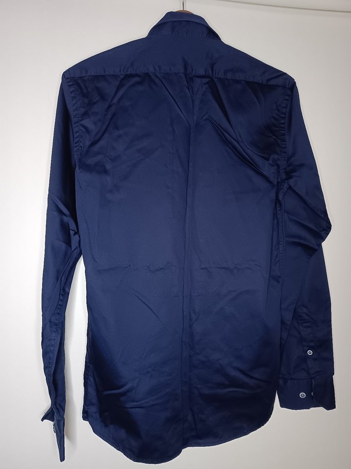 George Henry Lacivert Erkek Gömlek - Görsel 3