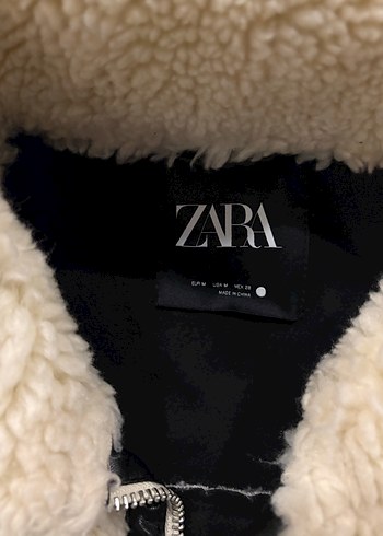 Beyaz Kürklü Kadın Ceket - Görsel 3