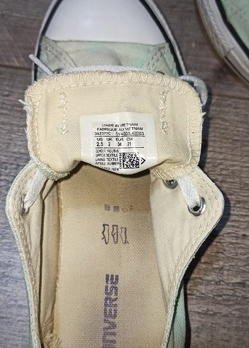 Yeşil Pastel Converse Düz Taban Spor Ayakkabı - Görsel 4