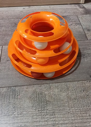 Turuncu Kedi Oyuncağı - Çok Katmanlı Toplu - Görsel 3