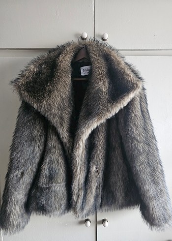 vizon Suni Kürk mont - Görsel 5