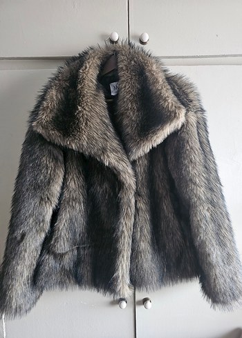 vizon Suni Kürk mont - Görsel 4