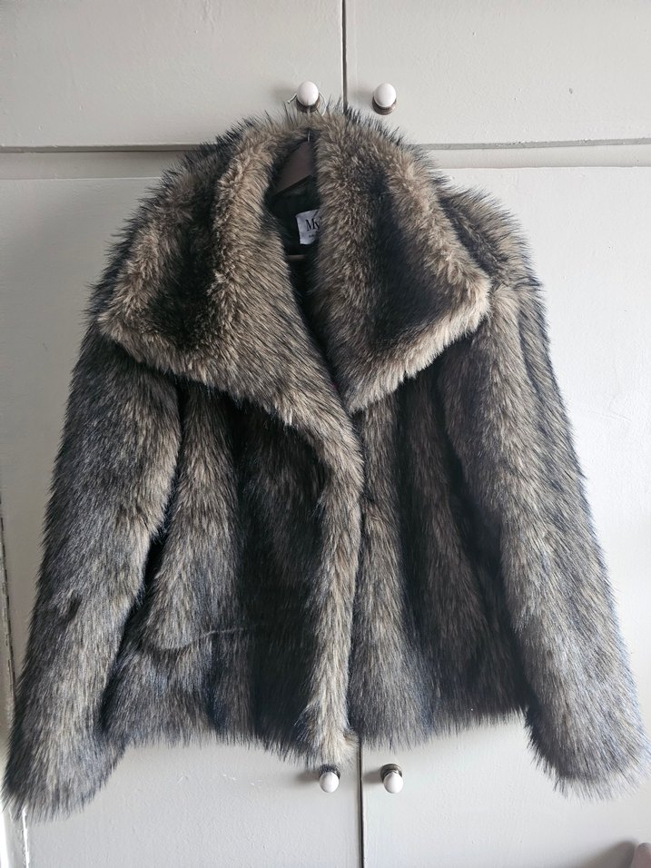 vizon Suni Kürk mont - Görsel 4