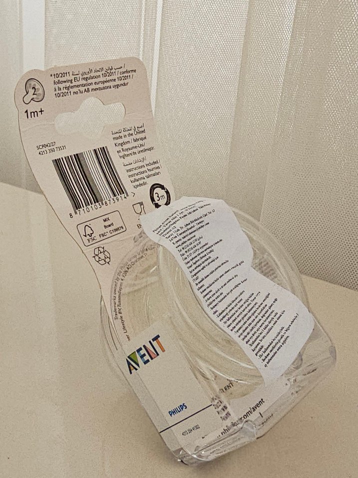 Philips Avent Natural Bebek Biberon Emziği 1 Ay+ - Görsel 4