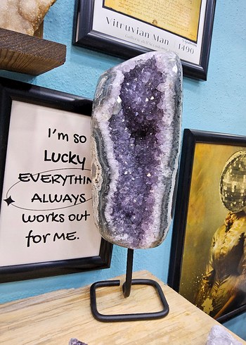 Ametist taşı koleksiyon parça - Görsel 4