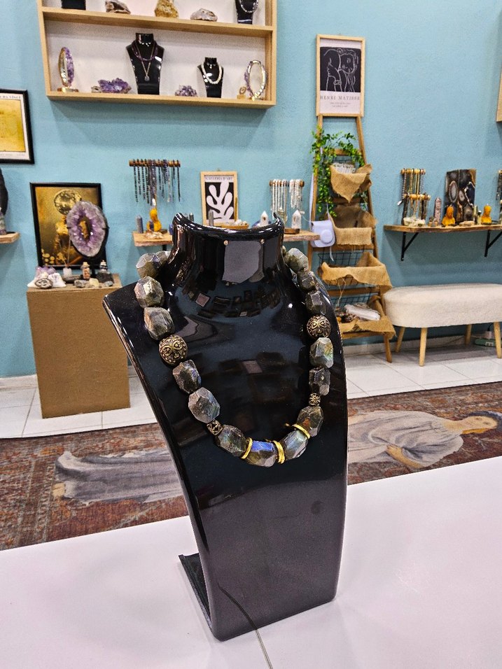 labradorit kolye - Görsel 5