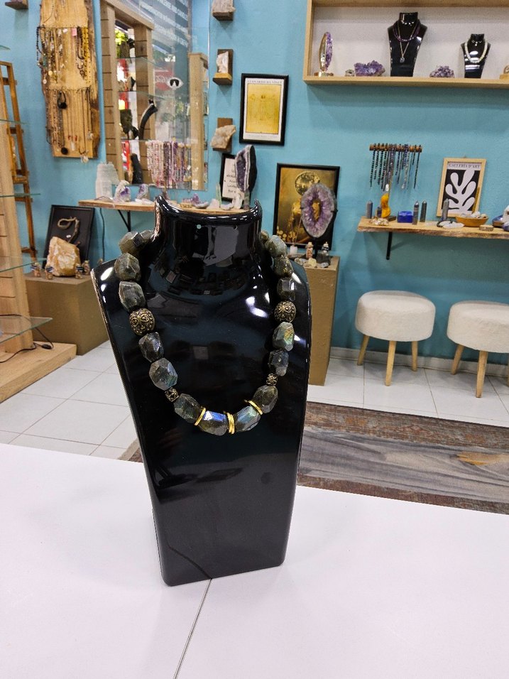 labradorit kolye - Görsel 3