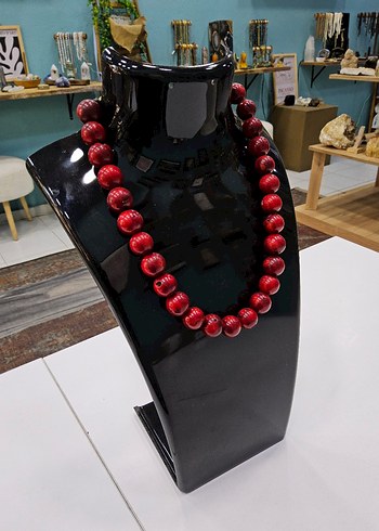 Doğal mercan kolye - Görsel 2