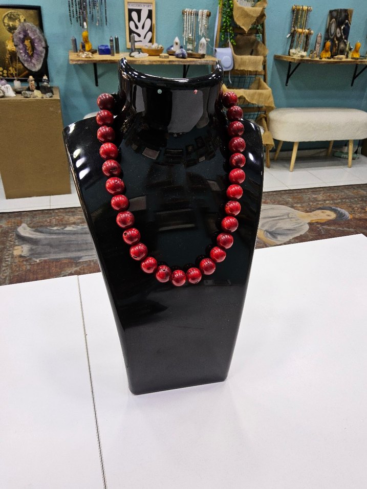 Doğal mercan kolye - Görsel 4