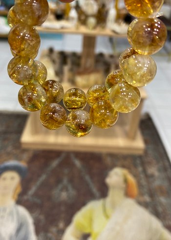 Renkli Yılan Desenli Boncuklu Kadın Bileklik - Görsel 2