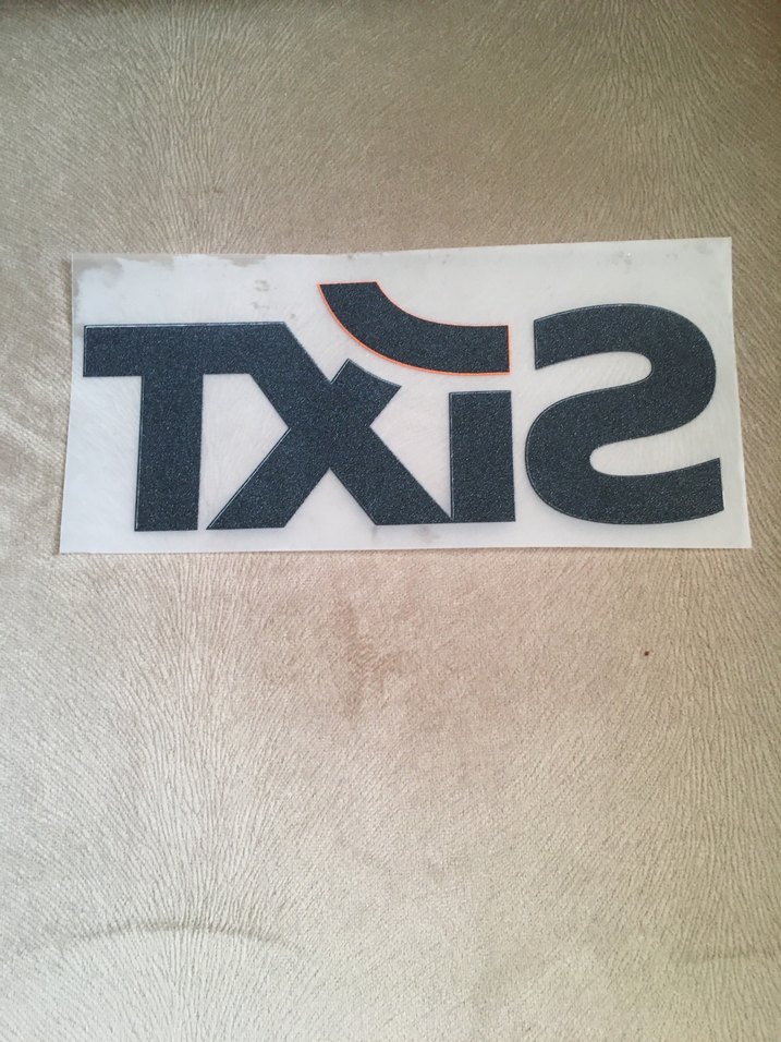 Galatasaray Sixt font baskı - Görsel 2