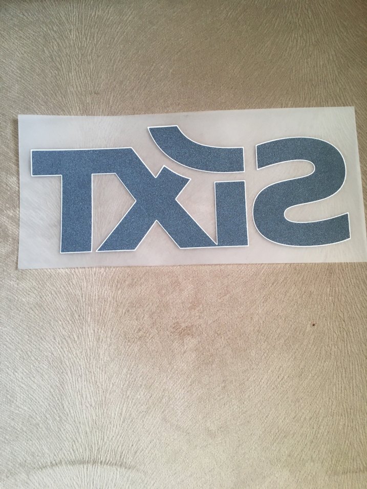 Galatasaray Sixt font baskı - Görsel 2