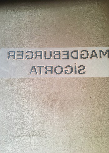 Galatasaray MadgeBurger font baskı - Görsel 2