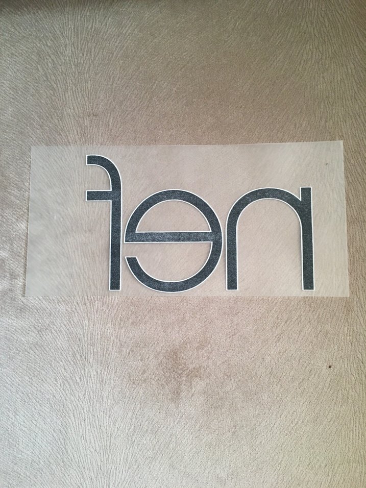 Galatasaray Nef font baskı - Görsel 2